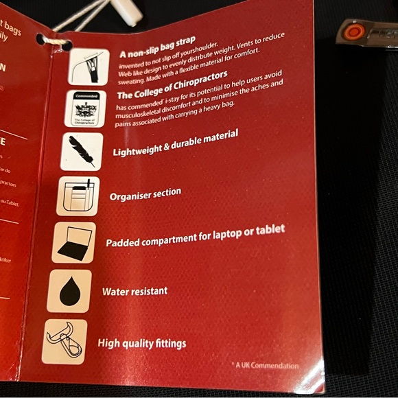 I-stay 15.6 inch laptop/organizer bag - Picture 6 of 6